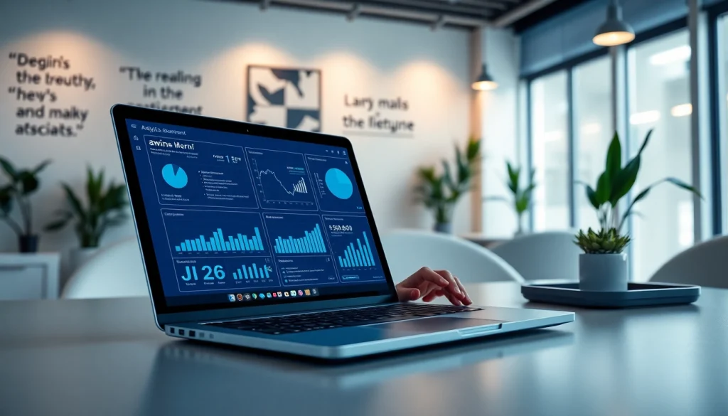 Analyze data insights related to awin68.com in a modern digital marketing workspace.